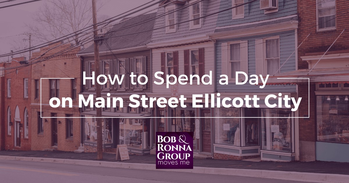 Main Street Ellicott City's blend of historic buildings and modern attractions