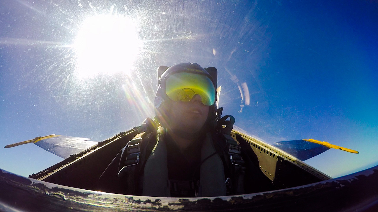 Aerial View from Blue Angels Aircraft