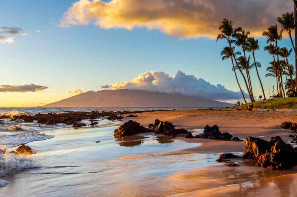 Maui Beach in Hawaii showcasing turquoise waters