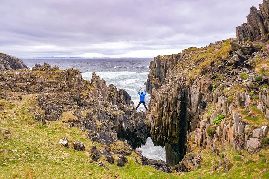 Stand on the cliffs of Malin Head, easily accessible from Derry, and feel the force of the Wild Atlantic Way.