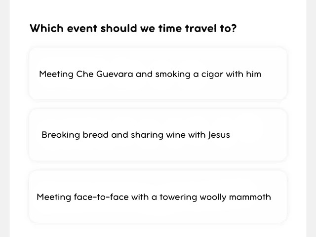 Meeting Che Guevara and smoking a cigar with him