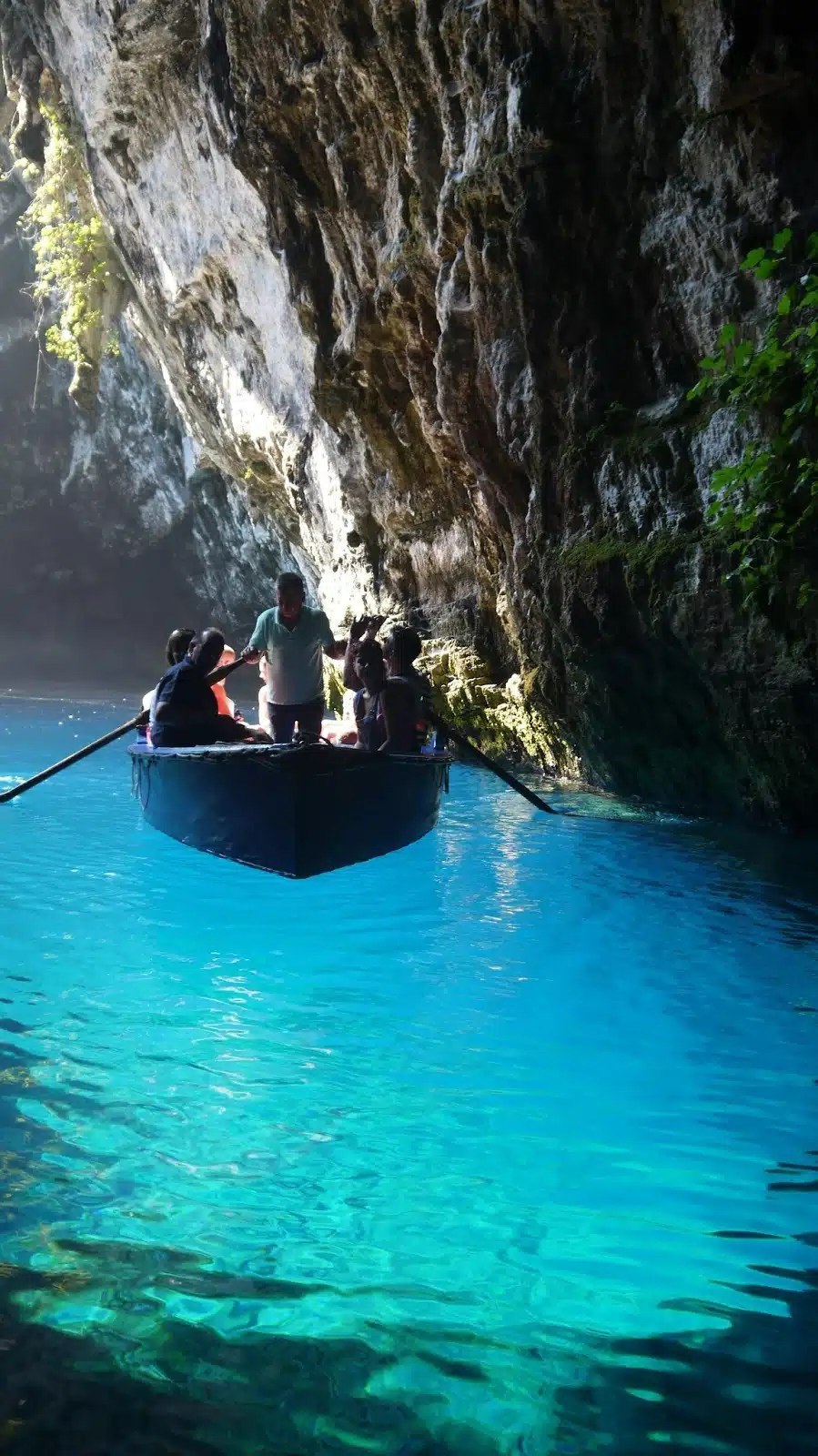 Melissani Caves Underground Lake