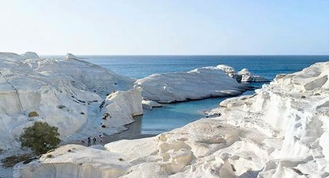 Milos, Sarakiniko, Greece