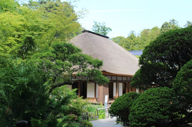 Rock garden at Entsuin Temple in Matsushima Bay, Miyagi