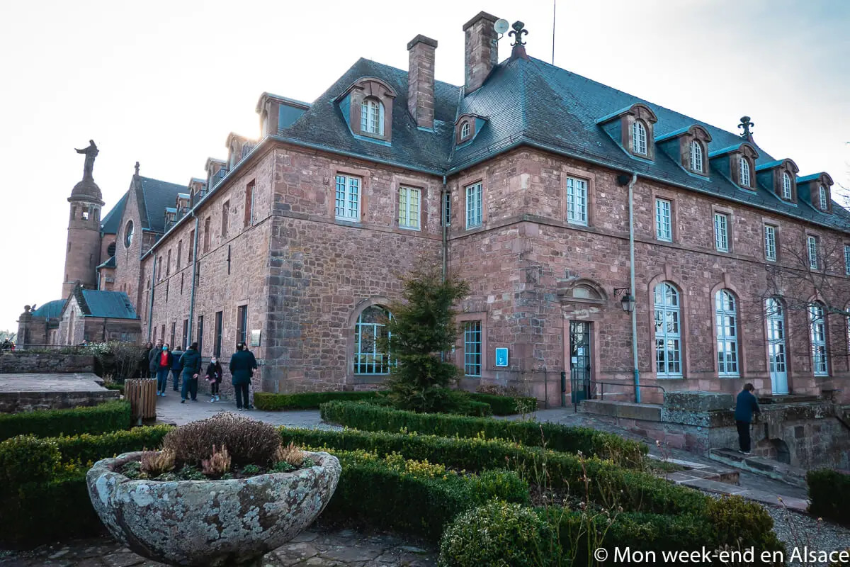 Monastery at Mont Sainte-Odile, France