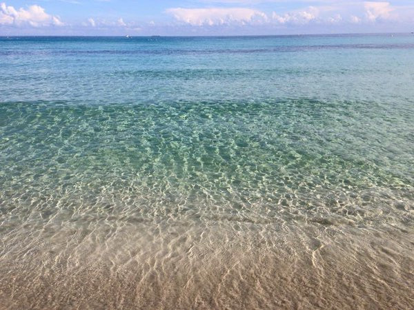 Mondello beach Palermo Italy