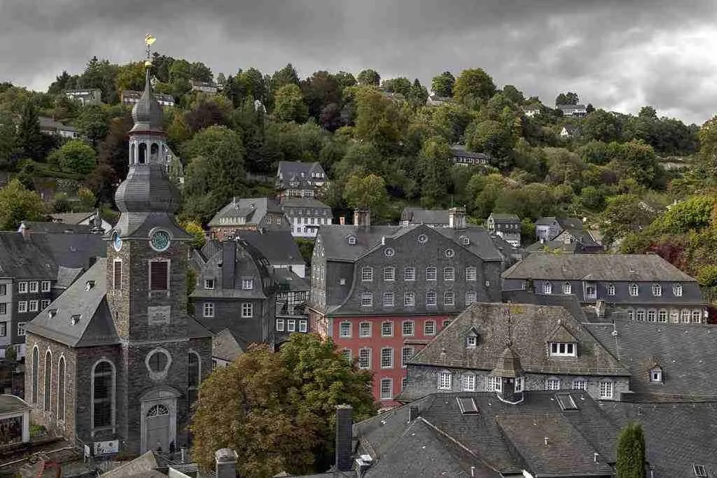 Monschau, Germany Skyline