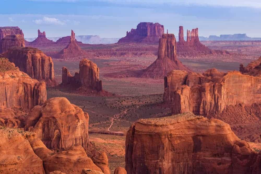 Monument Valley Vista during autumn