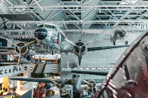 most visited tourist attraction world air space museum