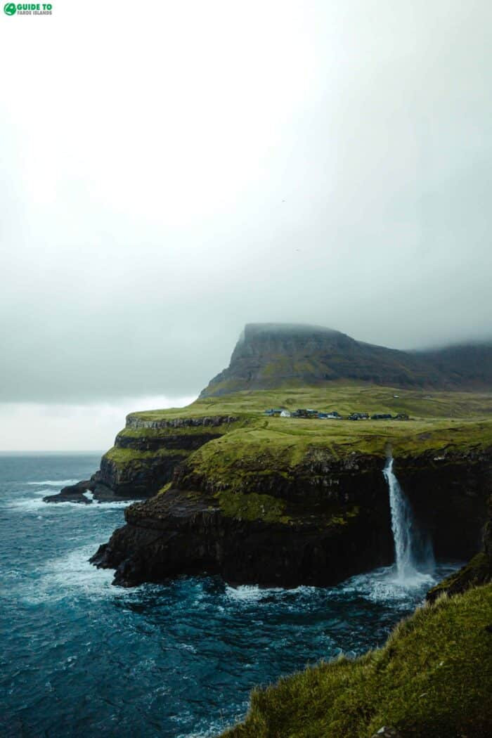Múlafossur Waterfall