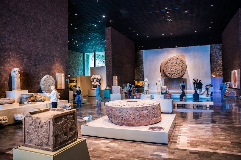 Museo Nacional de Antropologia in Mexico City’s Chapultepec Park