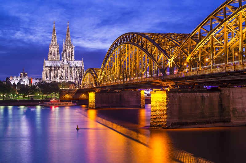 Cologne Cathedral, an icon of High Gothic architecture in Germany
