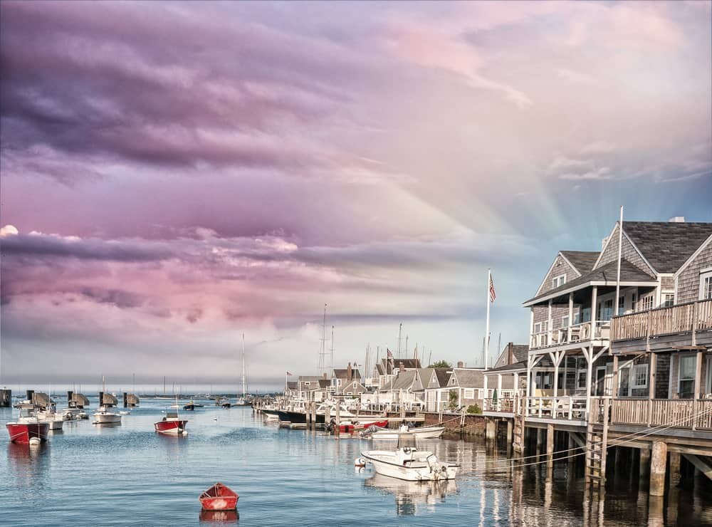 Nantucket Island Harbor View