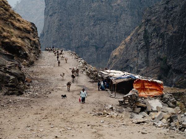 Life if slow moving, simple, and lived outdoors in the Jagat Valley. Photo: Sarah Hewitt