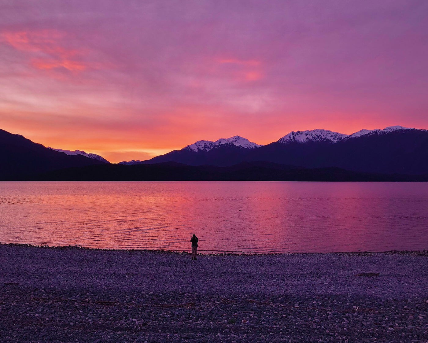 Lake Te Anau Sunset