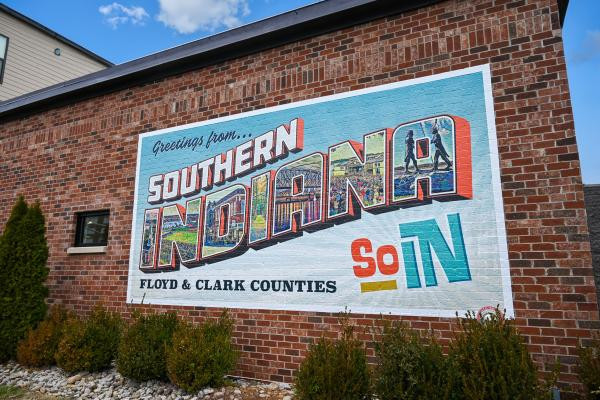 New Visitor Center Postcard Mural