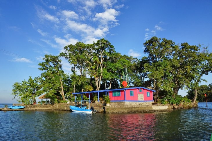 Islets of Granada on Lake Nicaragua, showcasing a tranquil boat ride