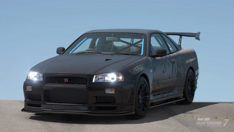 Nissan Skyline R34 GTR in Gran Turismo 8