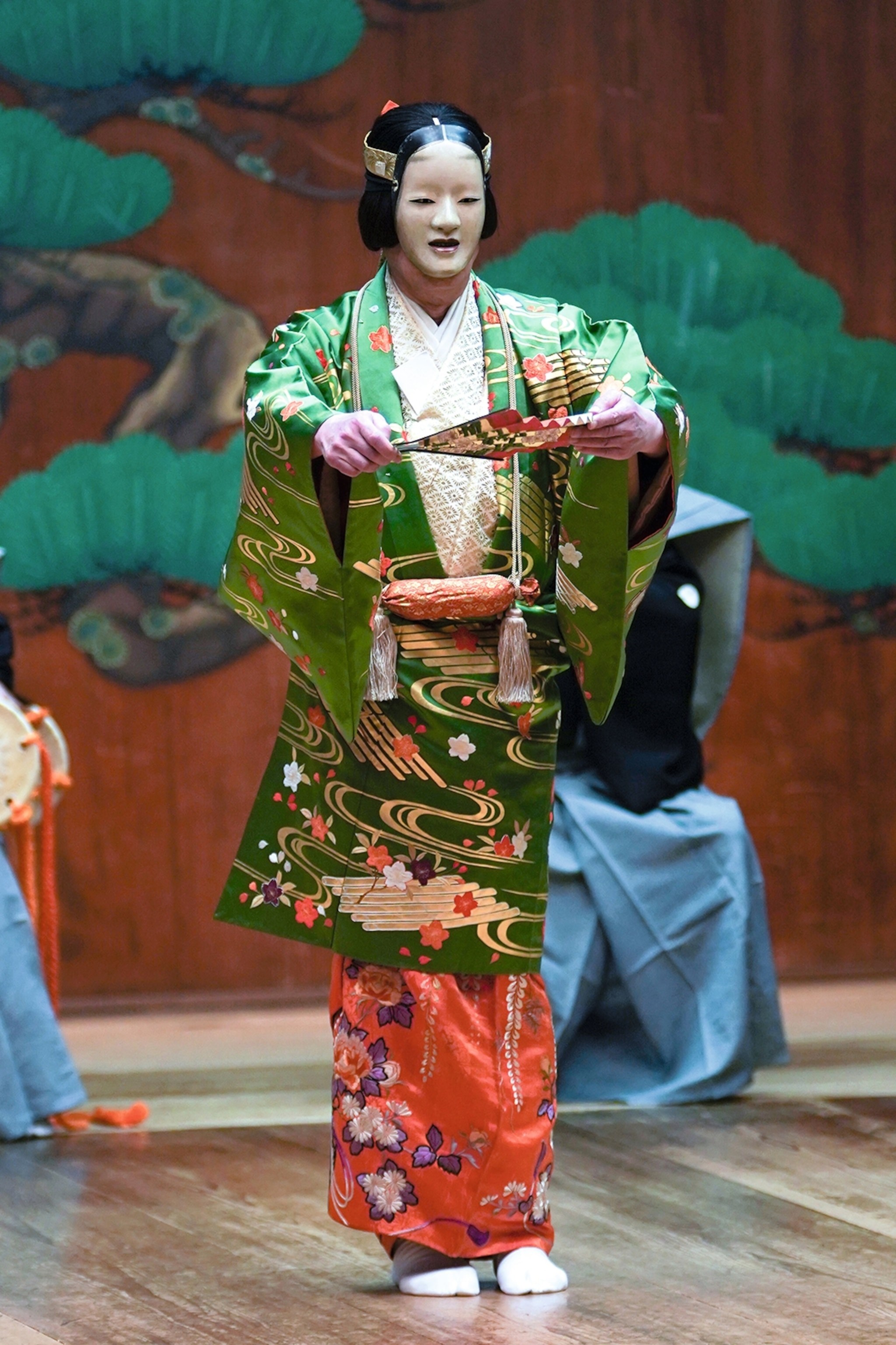 Noh Theatre Performance in Osaka City