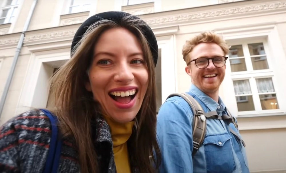 Nomadic Samuel and That Backpacker having a great time in Celle, Germany