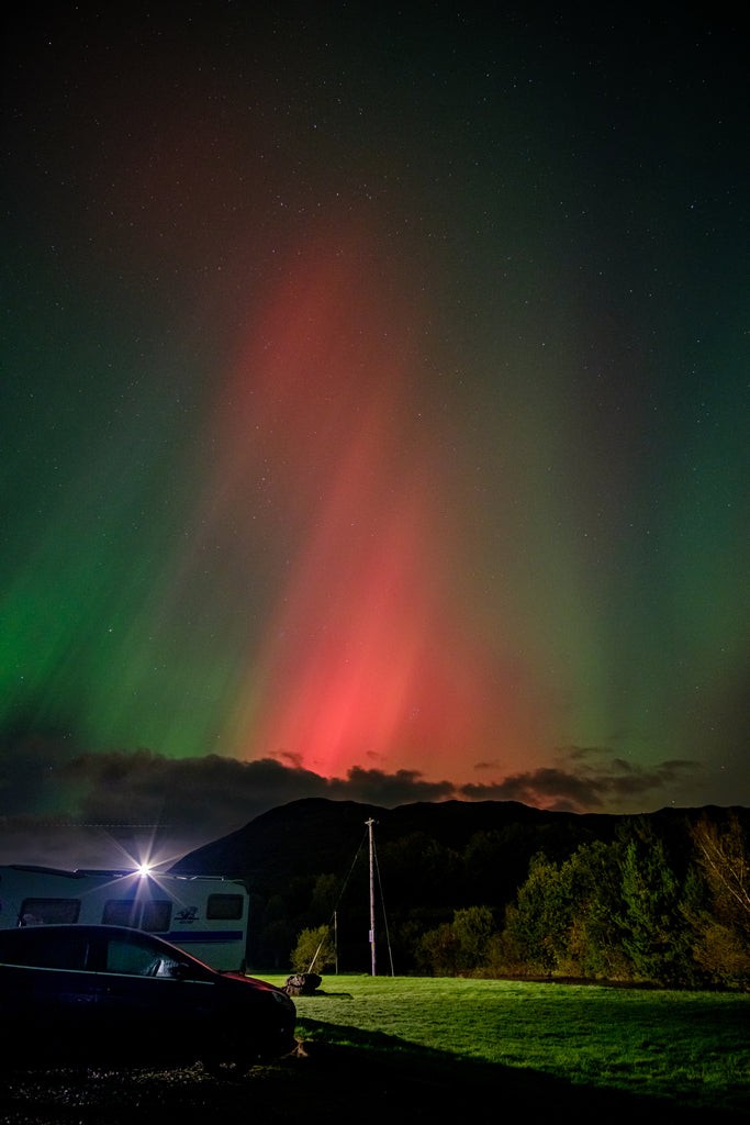 Photographing the Northern Lights in Ireland requires a dark location and long exposure settings.