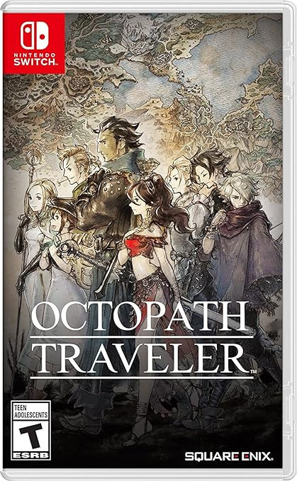 Octopath Traveler HD-2D Art Style