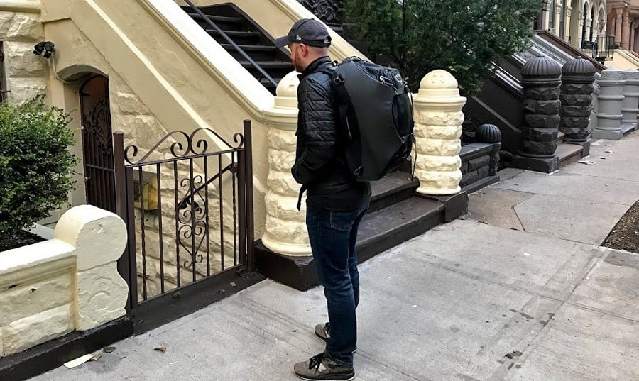 Osprey Porter review - side view