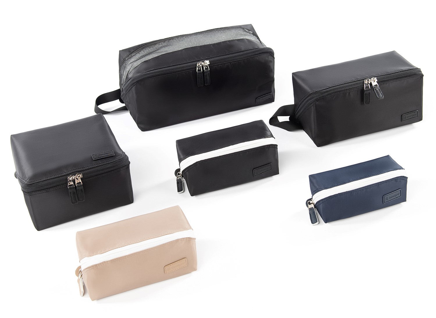 Woman putting jewelry in a travel case