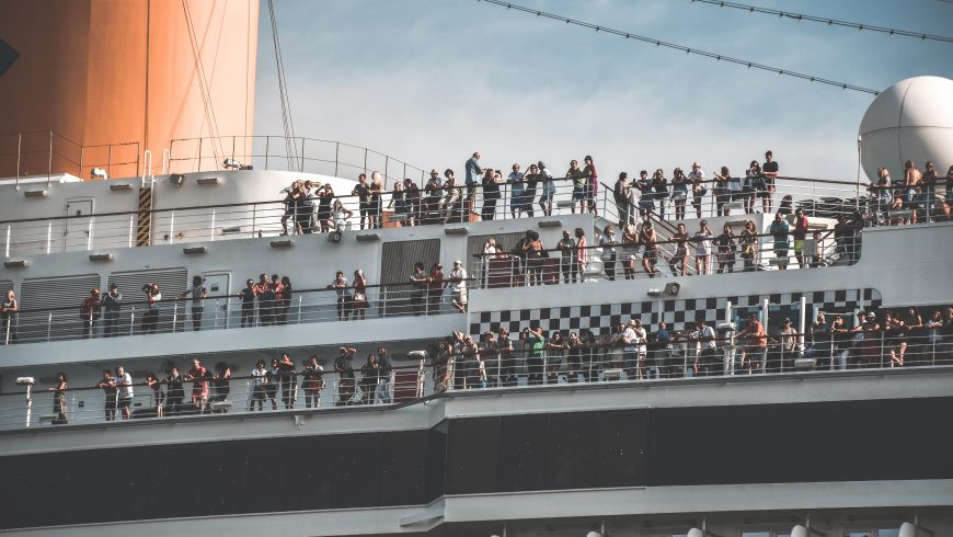 Cruise ship contributing to overtourism