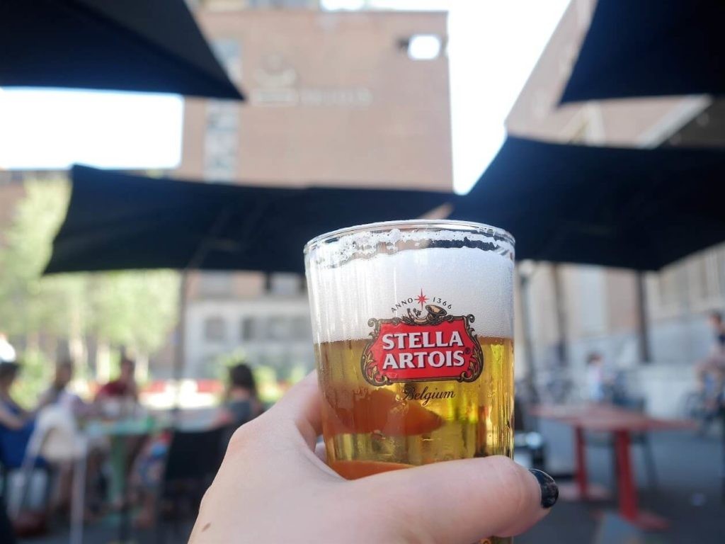 Stella Artois Beer in Leuven Belgium
