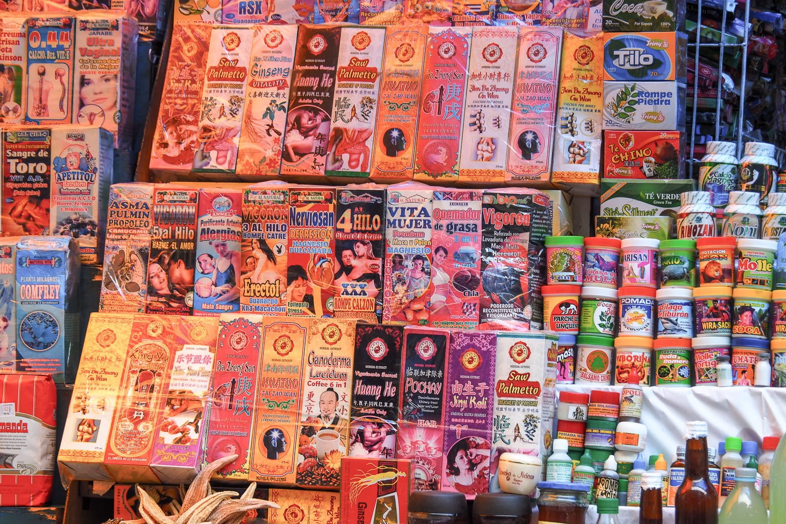 Bolivian medicines for everything