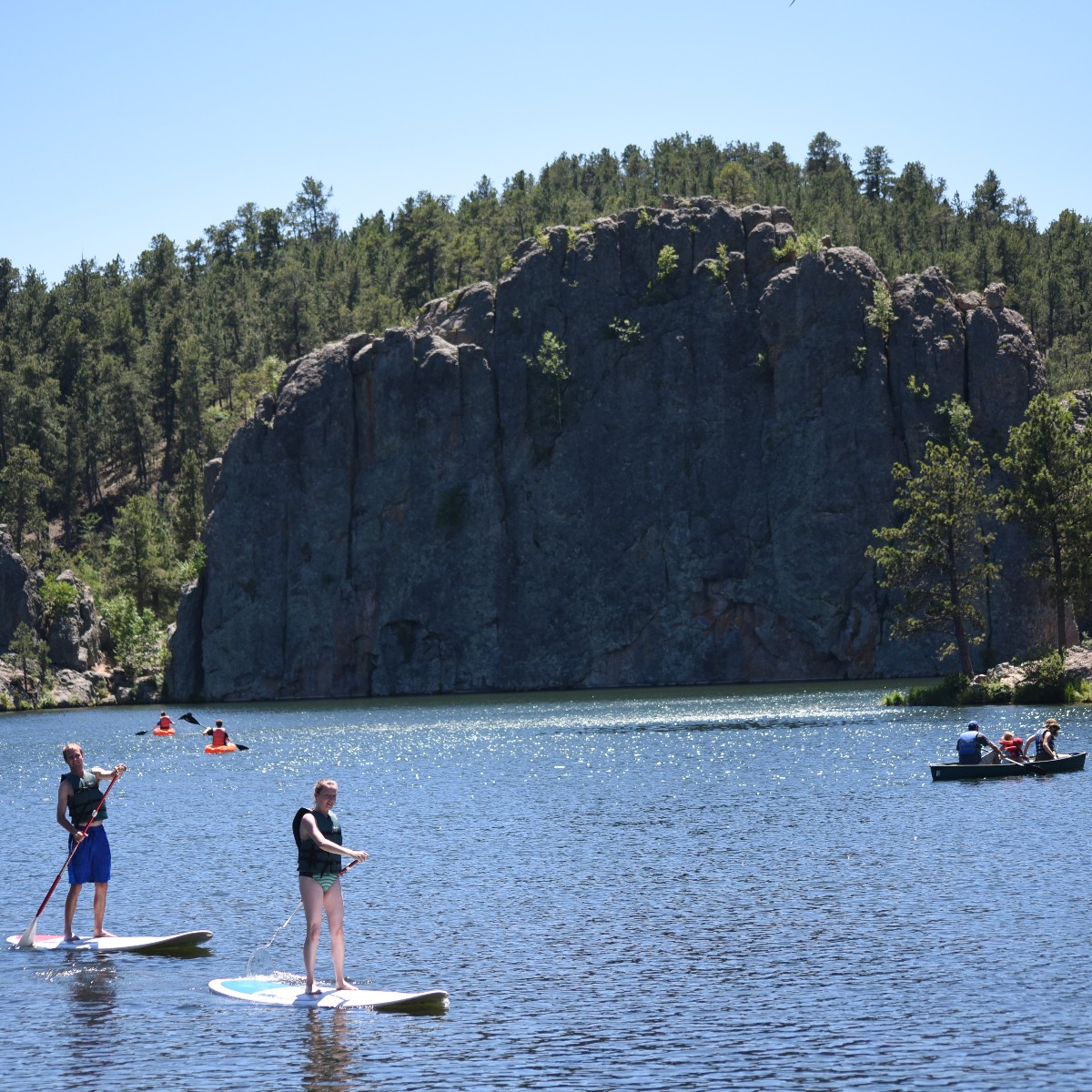 Paddle Boarding Legion Lake -52-
