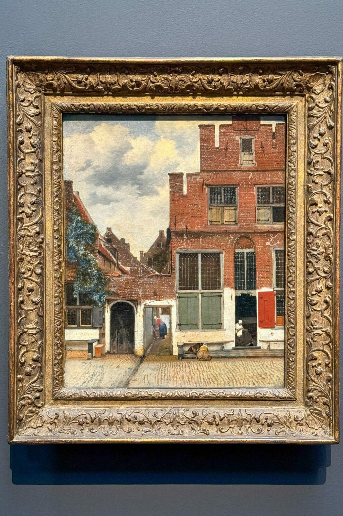 Painting in the Rijksmuseum with historical context