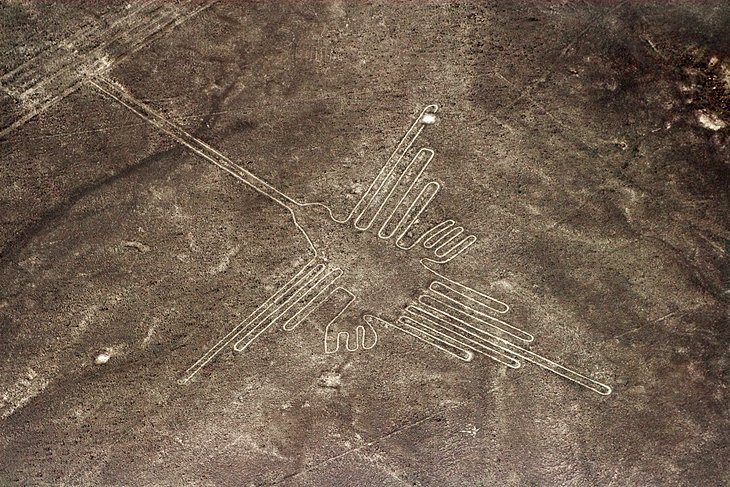 Nazca Lines - Hummingbird figure