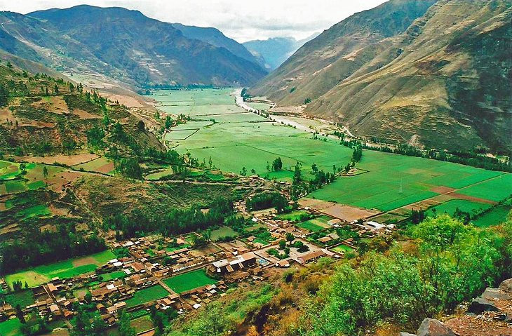 Sacred Valley - Terraced landscape