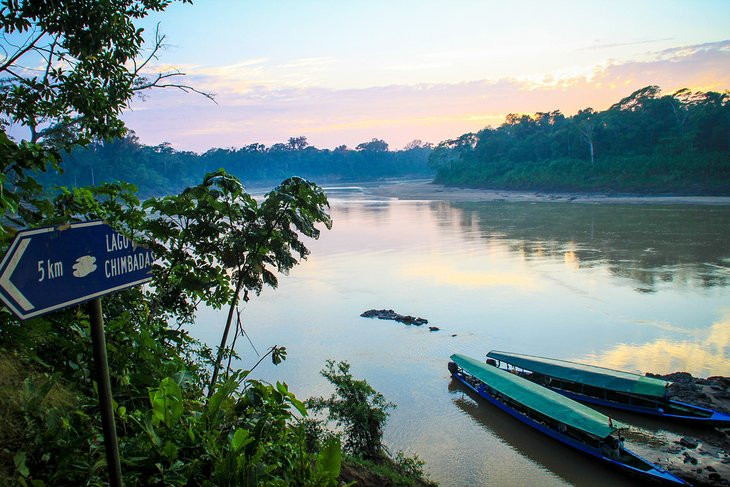 Amazon River - River at Puerto Maldonado