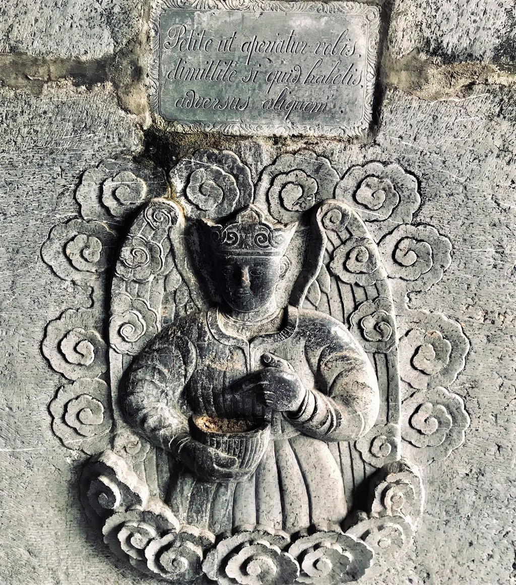 Stone Angel at Phat Diem