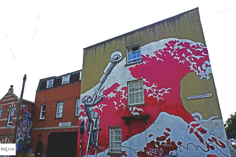 Bristol street art scene local travel