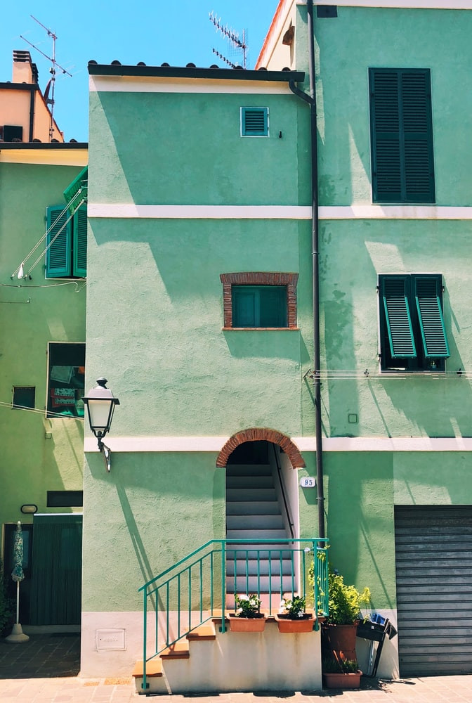 Villa dei Mulini, Napoleon's official residence, showcasing the historical architecture and stunning sea views.