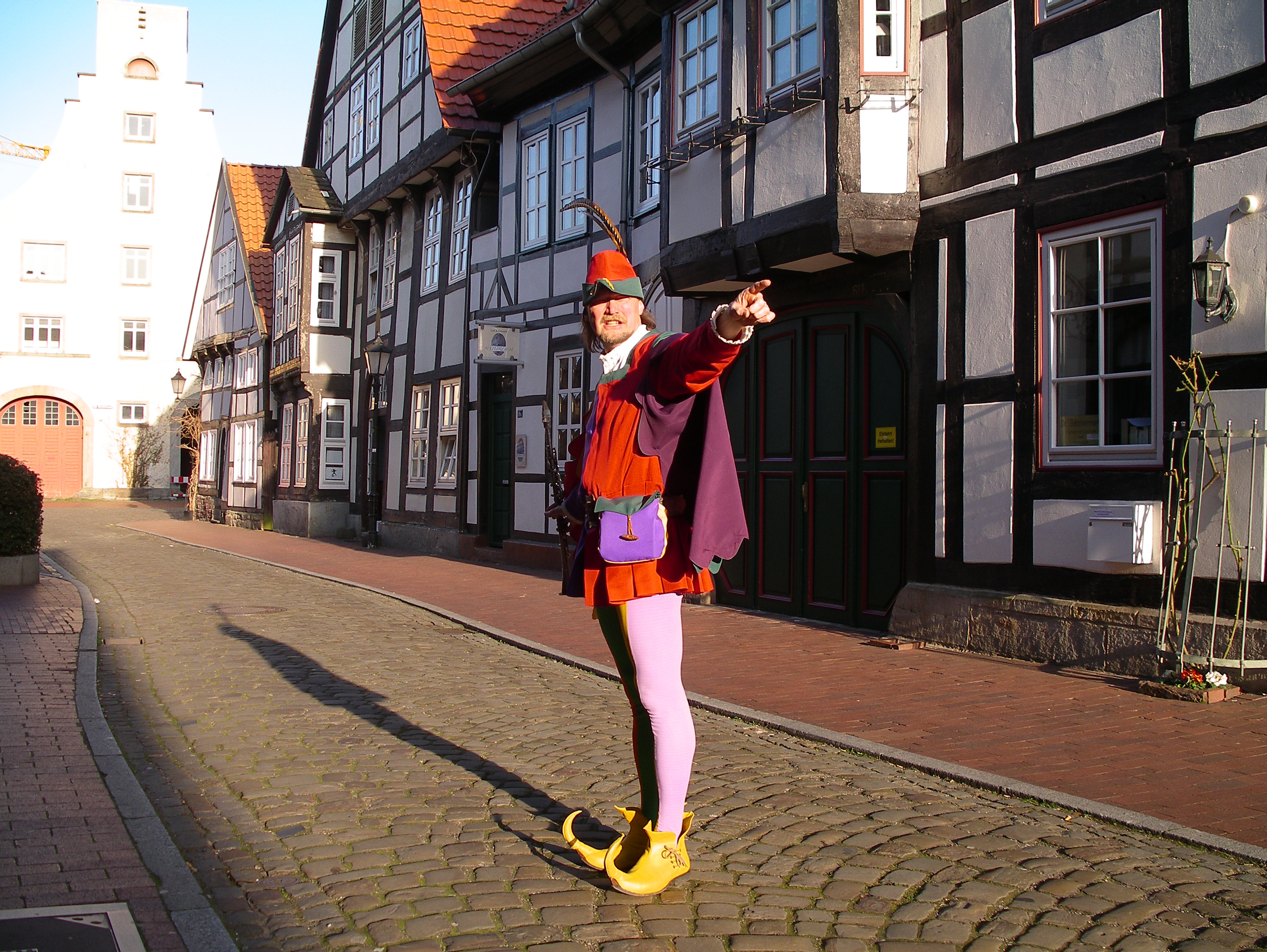 They went thataway: Hamelin’s professional Pied Piper, Michael Boyer