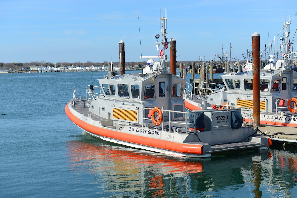 Point Judith Coast Guard Defender Boat