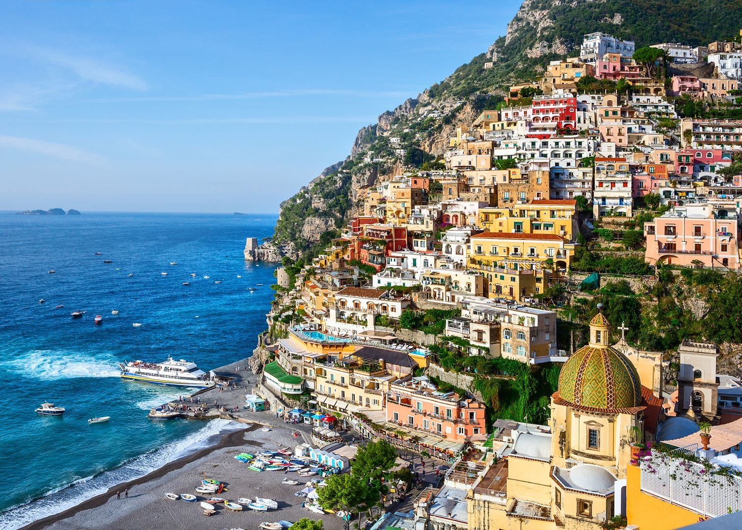 Positano on the Amalfi Coast