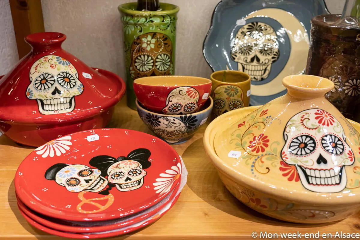 Pottery by Michel Streissel in Soufflenheim