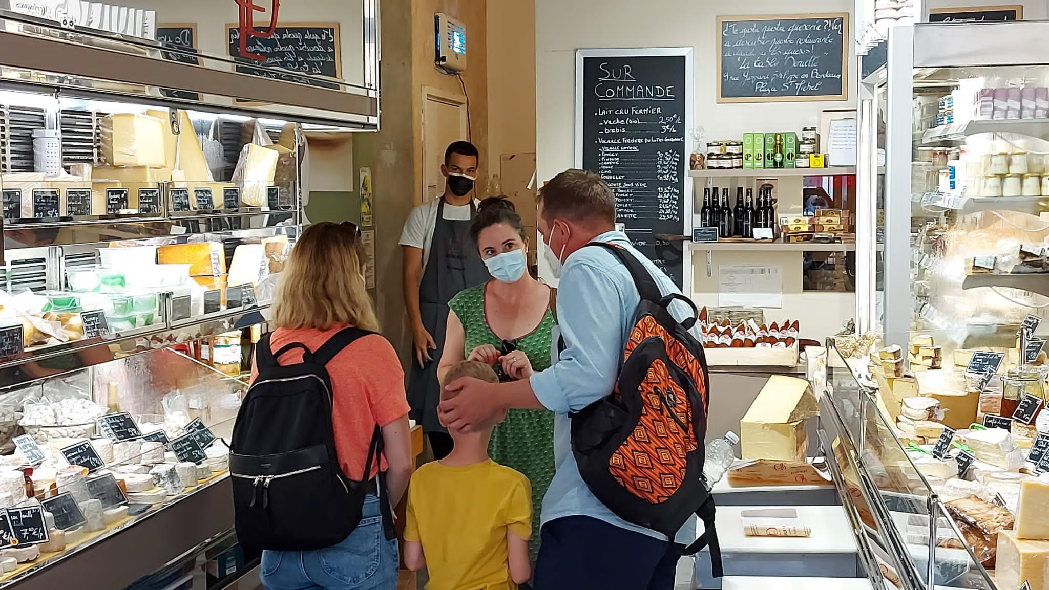 Private cheese tasting in Bordeaux