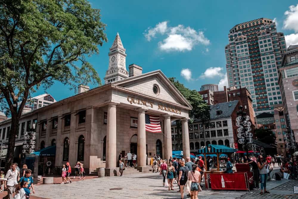 Quincy Market Boston Historic Charm