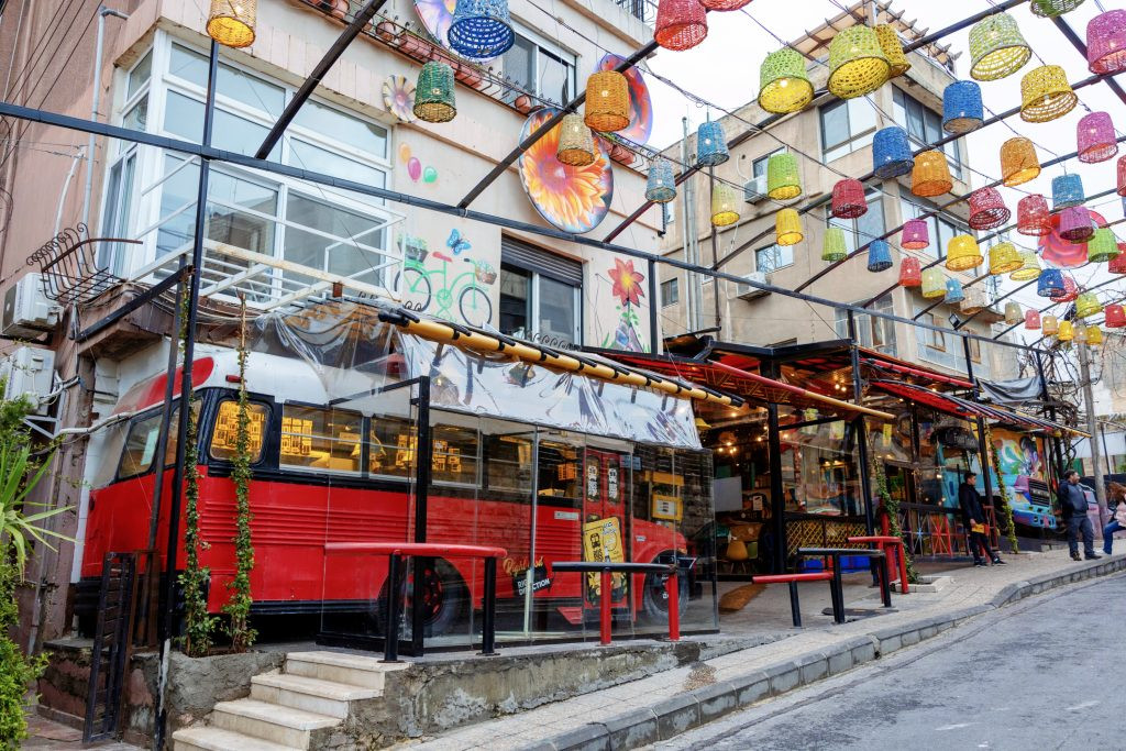 Rainbow Street Amman Jordan Tourism