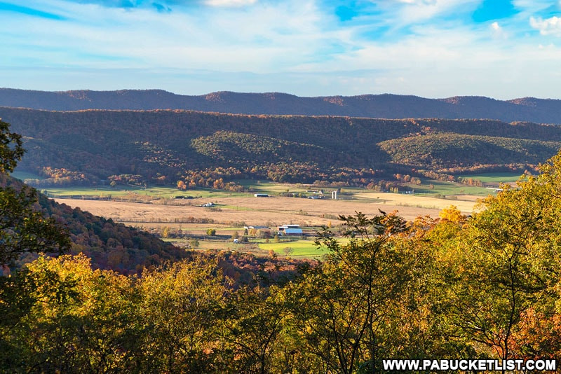 Rainsburg Vista in the Buchanan State Forest