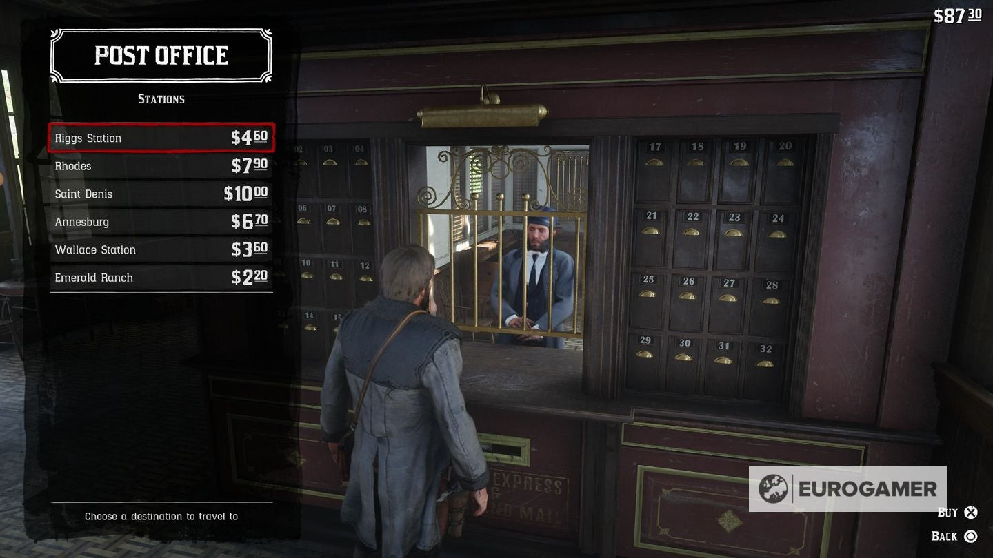 Riding on horseback is the primary mode of transport in RDR2