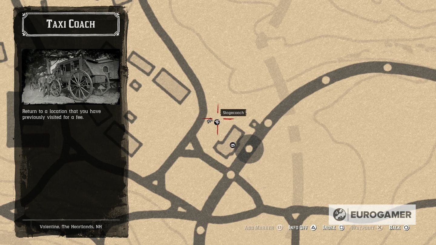 Trains provide cheaper and faster travel in RDR2