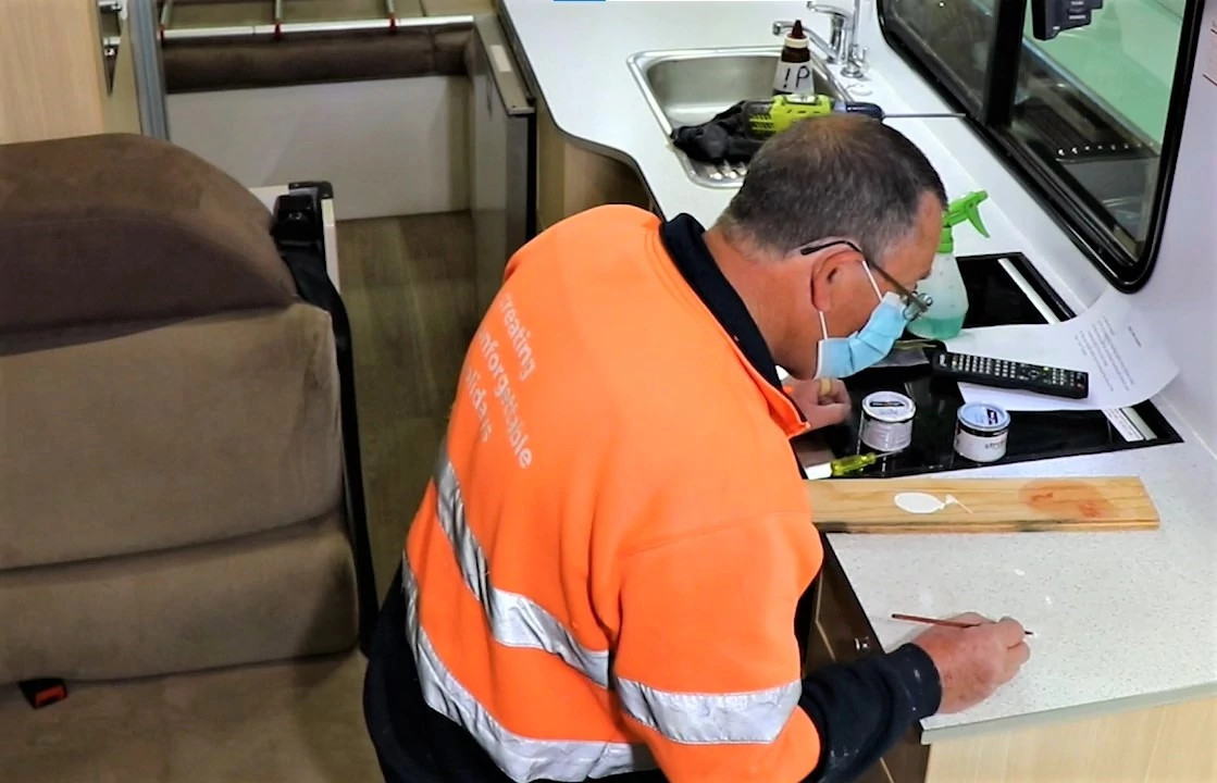 Refurbished RV Interior